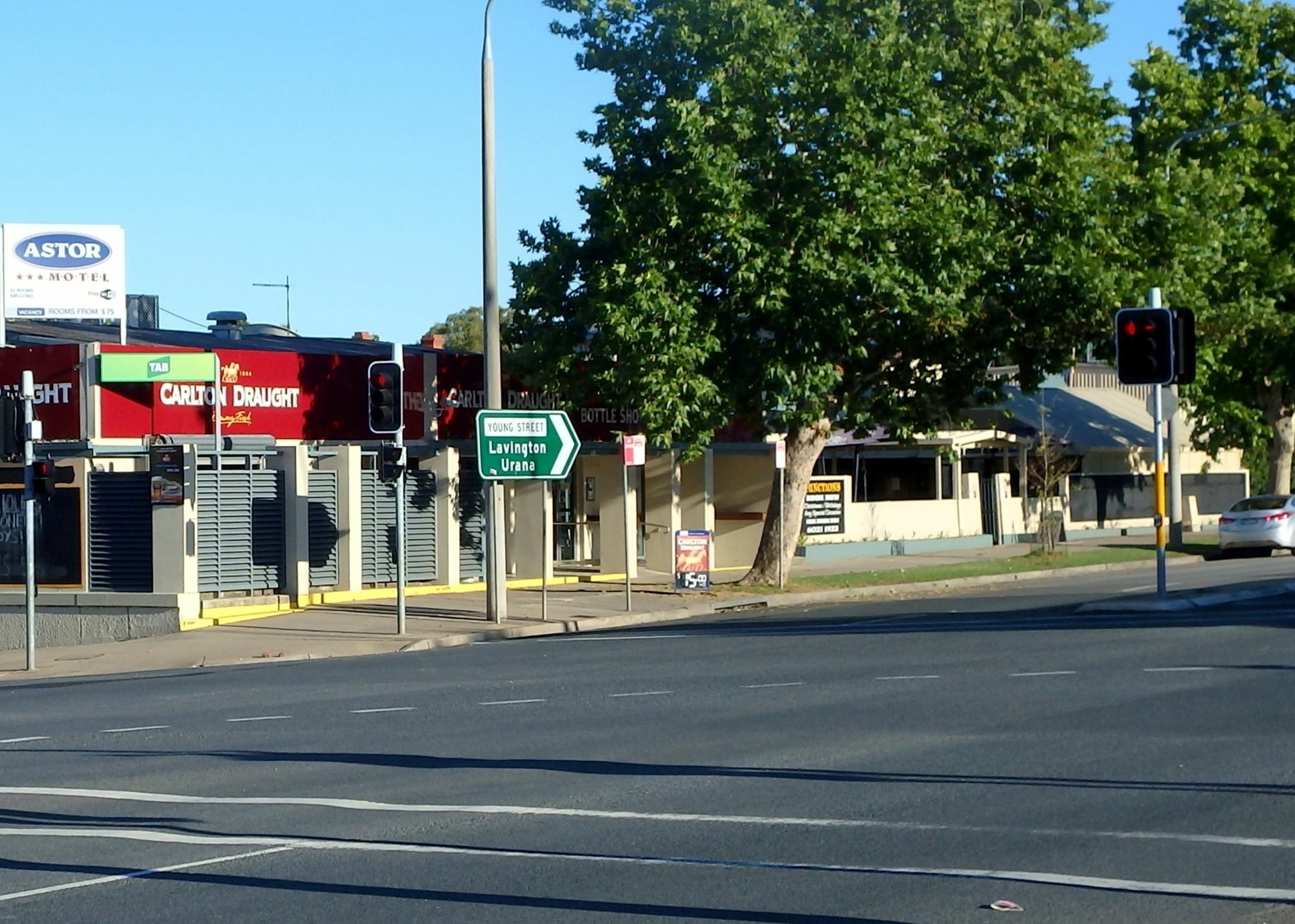 Astor Hotel Motel Albury Eksteriør billede